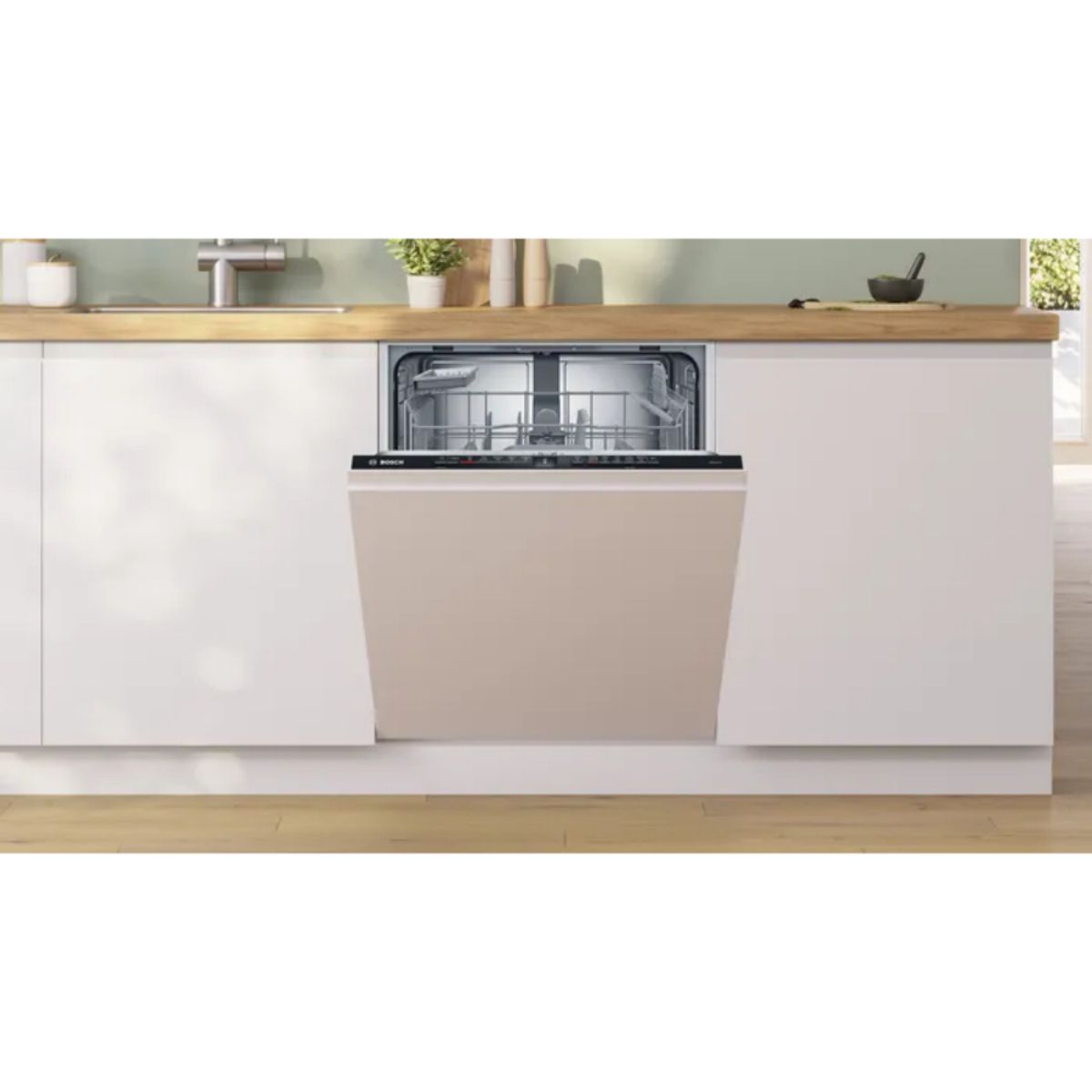 HOPKINS HOMES BOSCH SMV2HTX02G SERIES 2 FULLY INTEGRATED DISHWASHER 600mm BLACK