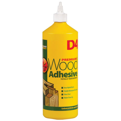 Everbuild D4 Solvent Free Industrial Wood Adhesive 1L D41