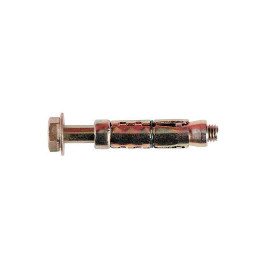 M6 x 25mm LOOSE BOLT SHIELD ANCHOR 70mm (PACK 10) JB8003