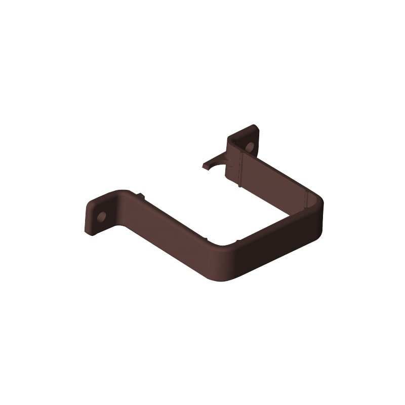 FREEFLOW SQUARE PIPE CLIP (FLUSH) LEATHER BROWN FRS536LB