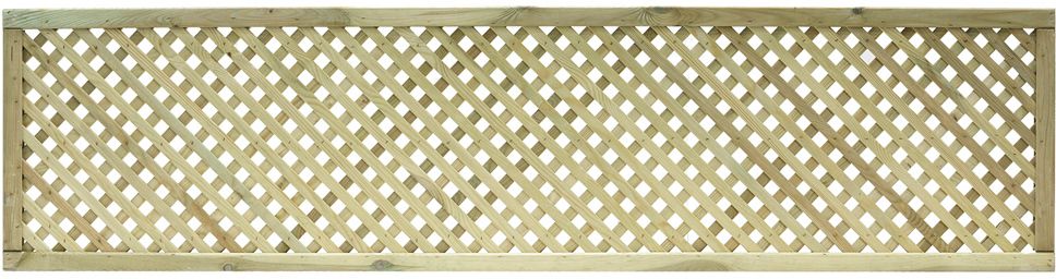 GRANGE LILLAT12 LILLESHALL LATTICE TRELLIS 1.2 x 1.83m GREEN