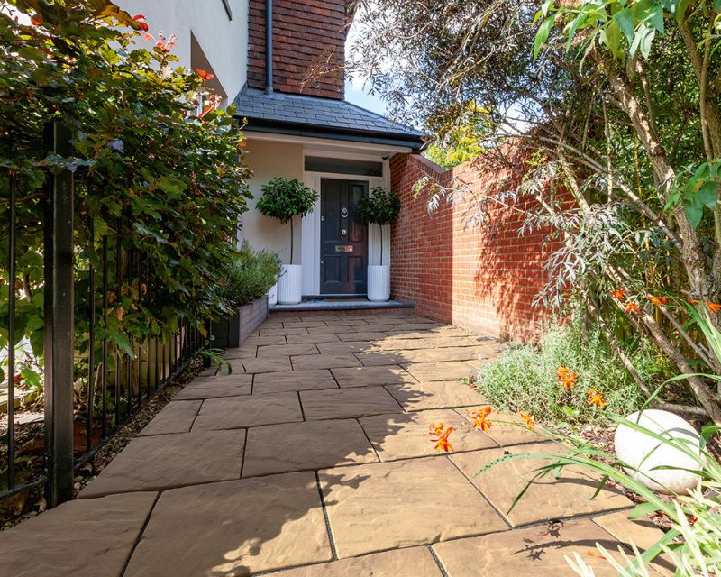 STONEMARKET BOURTON WETCAST PAVING 450 x 450mm BUFF KF5109080