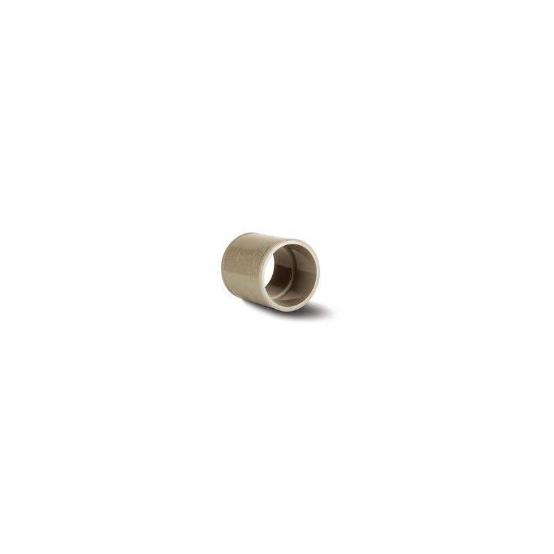 POLYPIPE MUPVC STRAIGHT COUPLING 32mm MU110 MU110SG SOLVENT GREY