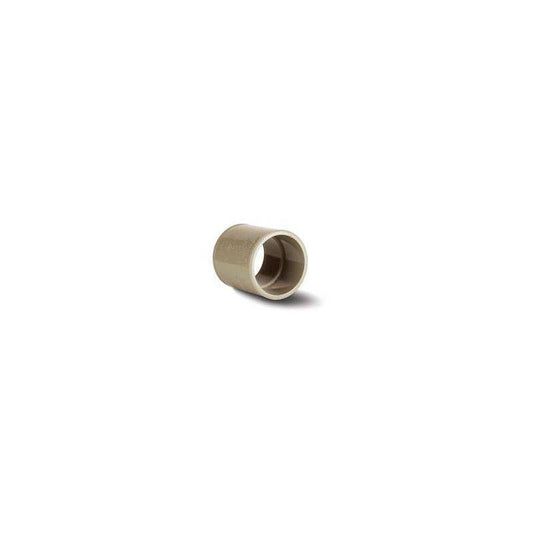 POLYPIPE MUPVC STRAIGHT COUPLING 32mm MU110 MU110SG SOLVENT GREY