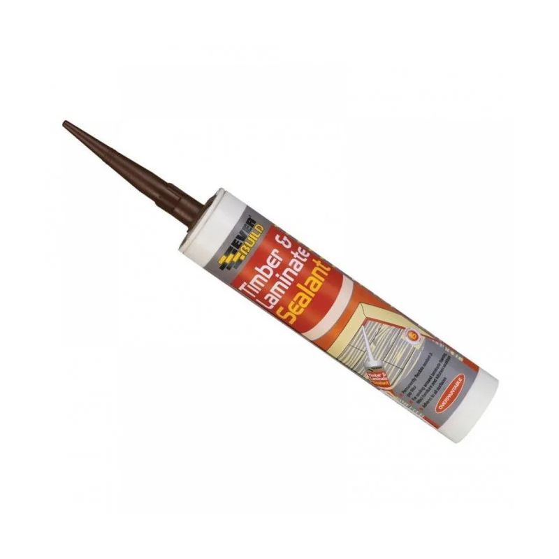 Everbuild Timber & Laminate Sealant 290ml Oak
