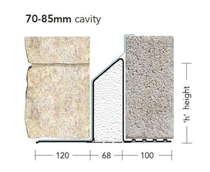 IG Lintel L1/HD 75 WOL 2700mm 