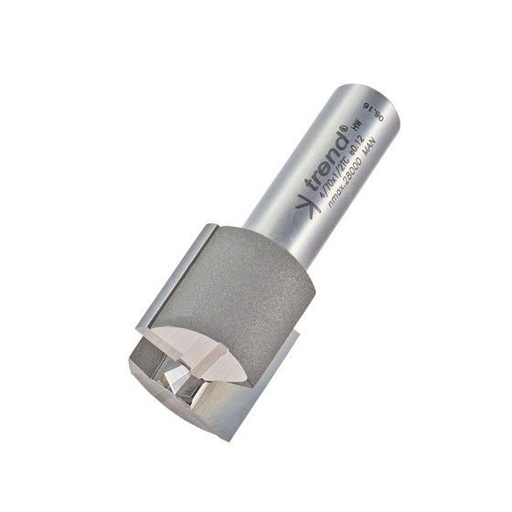 TREND 4/70X1/2TC TWO FLUTE 25MM DIA X 25MM CUT