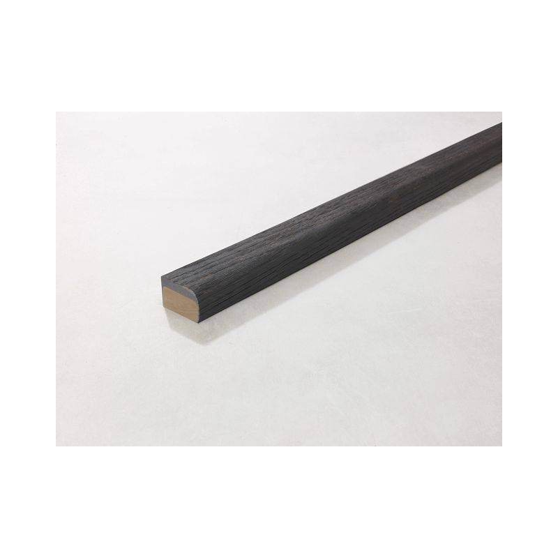 Millboard Flexible Bullnose Step Edge 50 x 32 x 2400mm Burnt Cedar / Embered