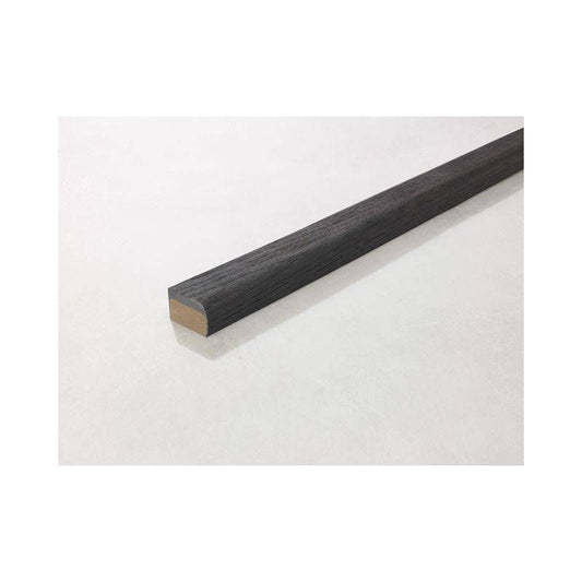 Millboard Flexible Bullnose Step Edge 50 x 32 x 2400mm Burnt Cedar / Embered