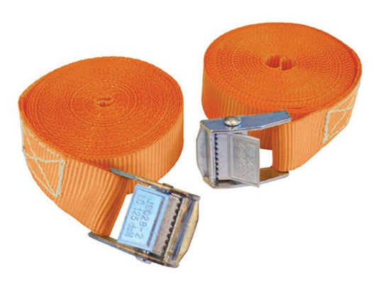 FAITHFULL FAITDCAM51 CAM STYLE TIE DOWN SET 25mm x 5m (2 PIECE)