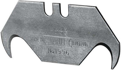 STANLEY STA011983 1996B HOOKED KNIFE BLADES (PACK 5)