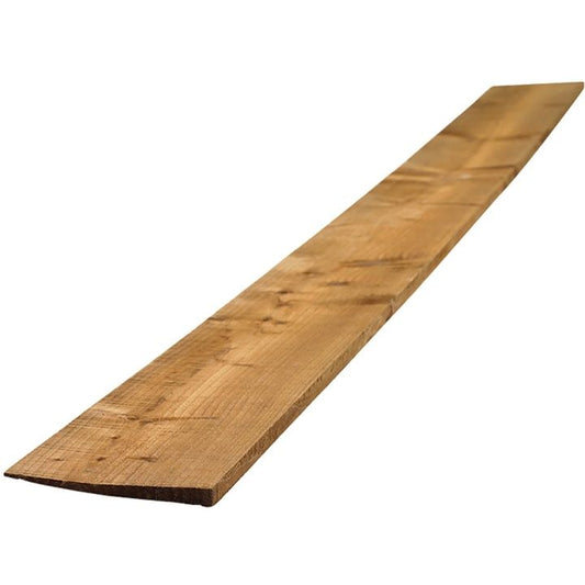 BSW 22 x 150mm x 1.8m SAWN FEATHER EDGE UC3 BROWN SINGLE LEAF FSC