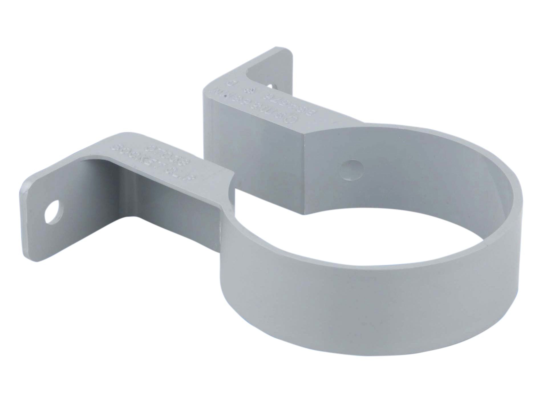 OSMA 0T038 ROUND PVCU SOCKET BRACKET 68mm 0T038G GREY