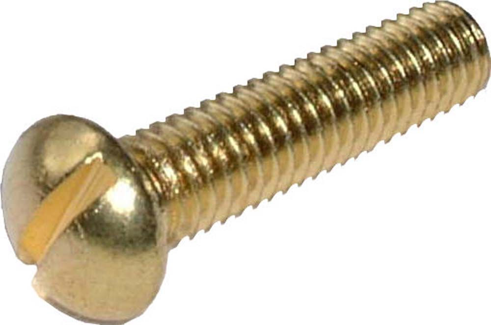 DELIGO 2BA1 MACHINE SCREW 2BA x1" BRS