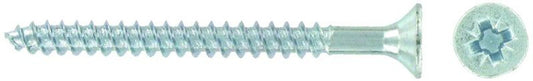 DELIGO HE08200 WOODSCREW CSUNK BZP 8 x 2"