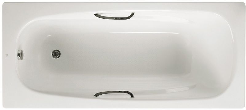 ROCA B000745 CARLA ANTI-SLIP 2TH BATH EXCLUDES LEG SET 700 x 1600mm WHITE