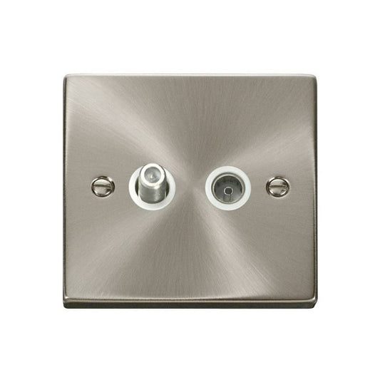 CLICK VPSC170WH 1 GANG SAT COAXIAL SOCKET