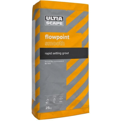 INSTARMAC ULTRASCAPE RAPID SETTING SMOOTH GROUT NATURAL GREY 25kg FLOWPOINT SMOOTH