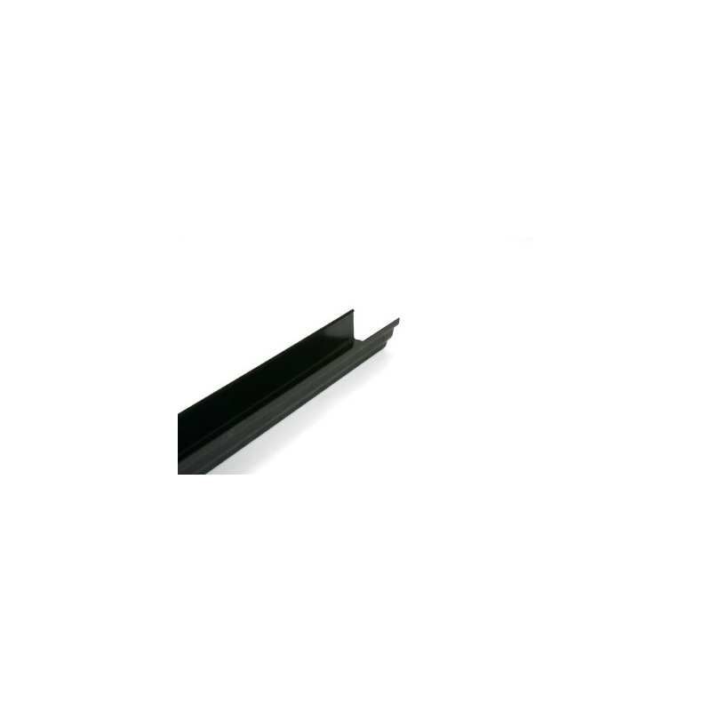 BRETT CAST IRON STYLE PROSTYLE PROFILED GUTTER 4m x 106mm BLACK BR082CI