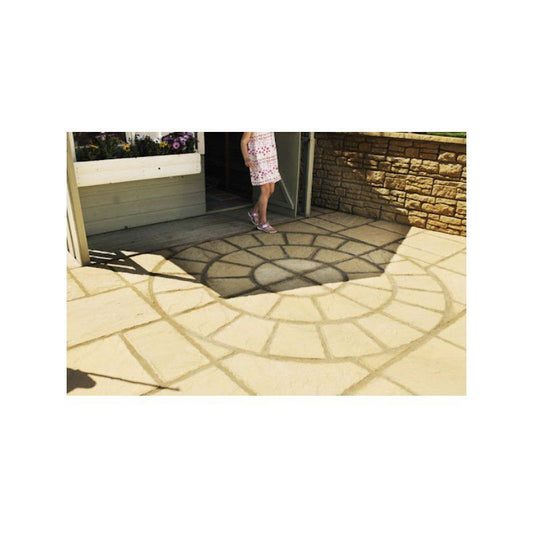 BOWLAND CATHEDRAL SQUARE OFF KIT (4 PIECES TO SUIT 2.56m RADIUS) BARLEY C18BA114