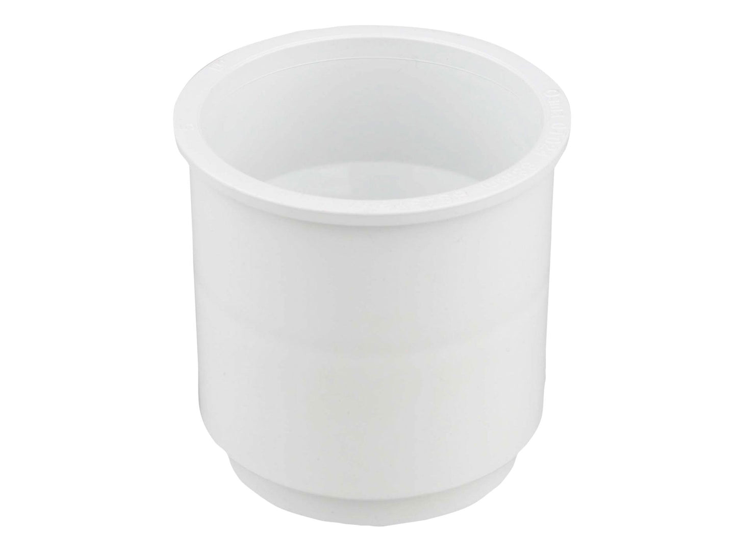 OSMA 0T024 ROUND PVCU PIPE CONNECTOR 68mm 0T024W WHITE