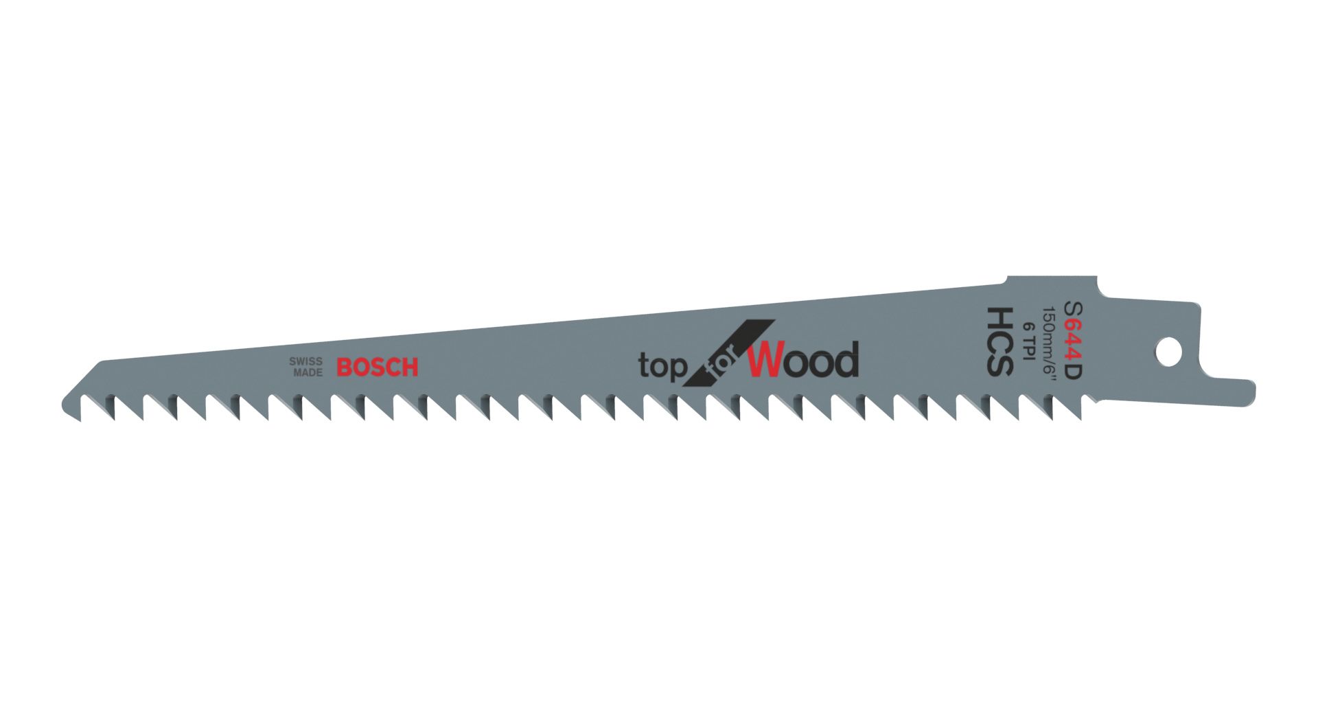 BOSCH 2608650673 PACK OF 5 S644D WOOD SABRESAW BLADES 6-100mm