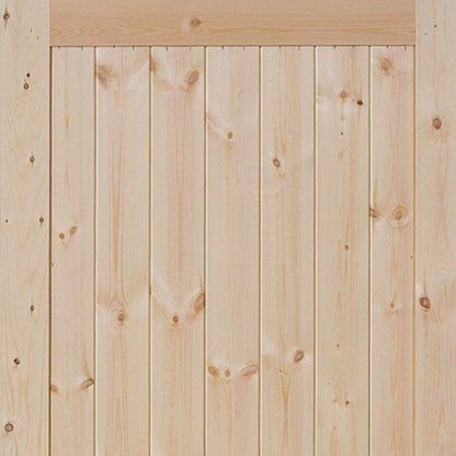 JBK FRAMED LEDGED & BRACED DOOR 2`3 x 6`6 PFLB232
