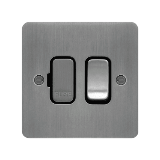 HAGER WFSSU83BSB SW FUSE FLAT BS BLACK INSERTS