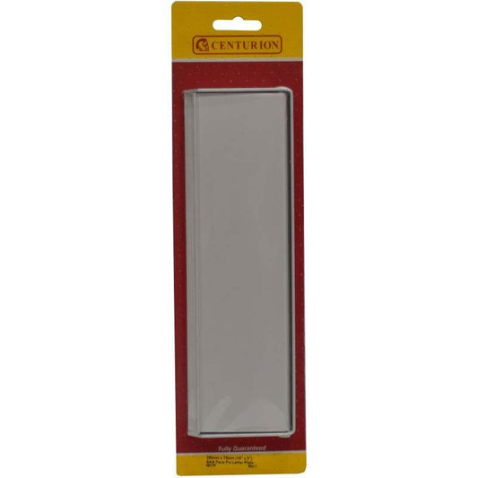 CENTURION MI17P ALUMINIUM 250 x 75mm FACE FIX LETTER PLATE
