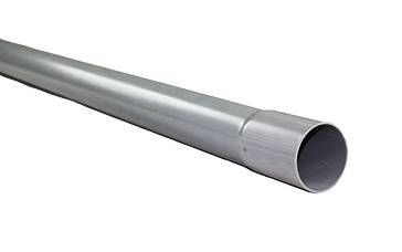 POLYPIPE GREY TELECOMMS 96mm x 6m PVC W/PLV TD96X6GR/1