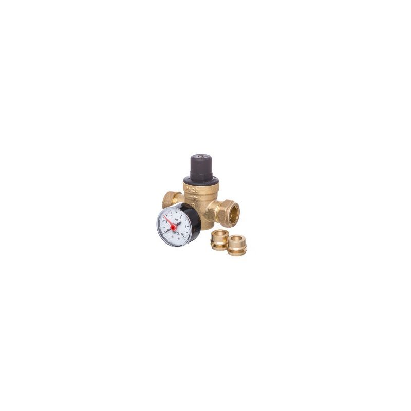 ALTECNIC REDUCING VALVE C/W GAUGE ER-PRV1522