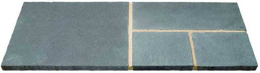 BRETT RIPPLED LIMESTONE PATIO PACK 15.37m2 MYSTIC SKY LMLPMS (HGBB ONLY)