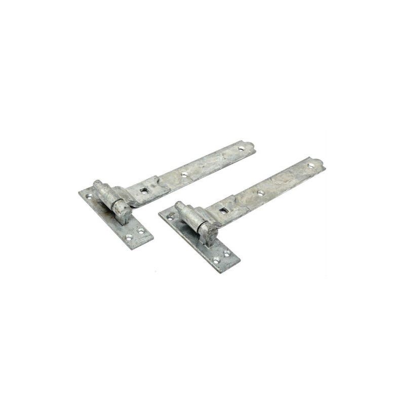 400mm 16" No 130 GALV CRANKED HOOK & BAND PAIR PREPACKED 130-PP0400GV