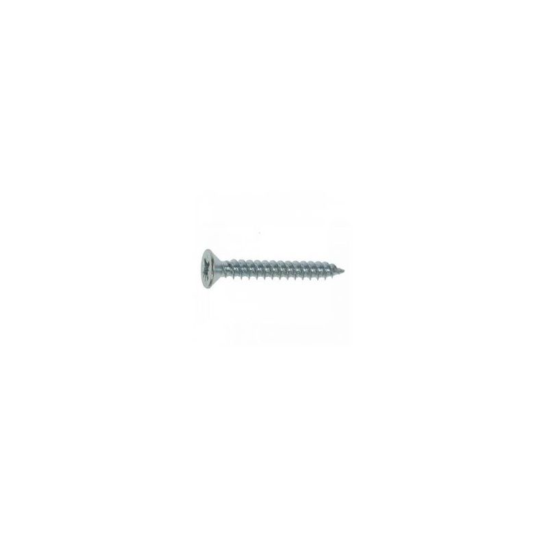 SUPASCREWS BZP 8 x 1" POZI TWINTHREAD CSK WOOD SCREWS CLAM 200 S9FHZ081