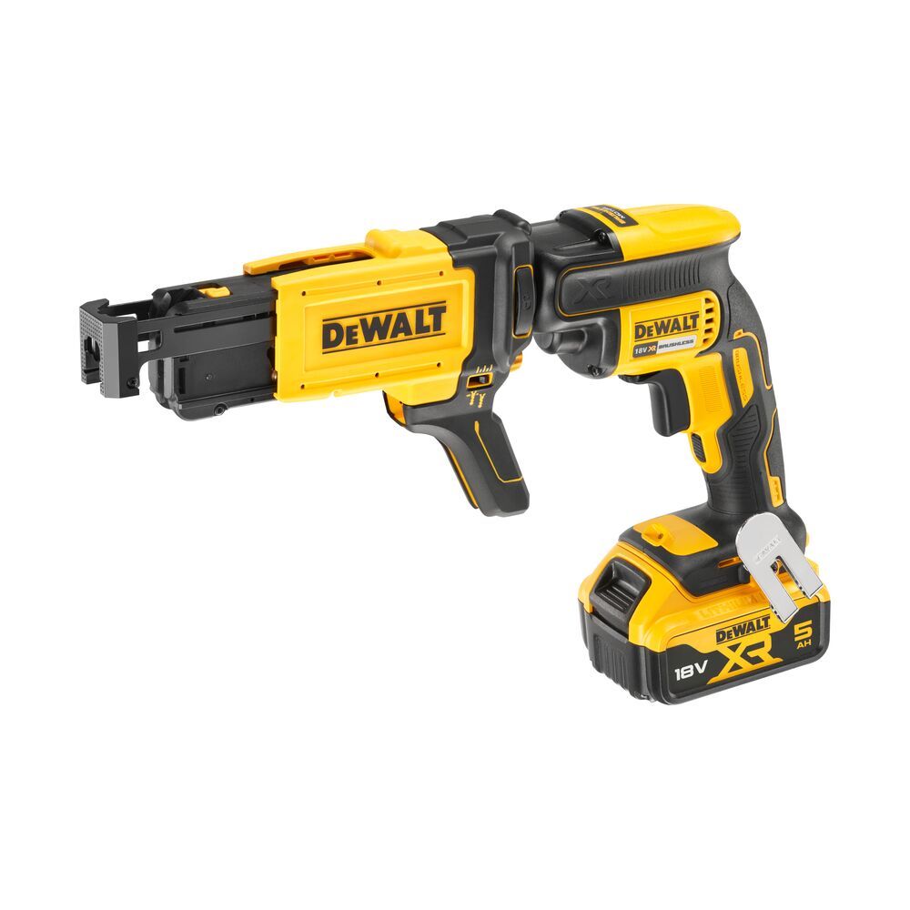 DeWalt 18V Drywall Screwdriver With 2 x Li-ion Batteries | DCF620P2K-GB