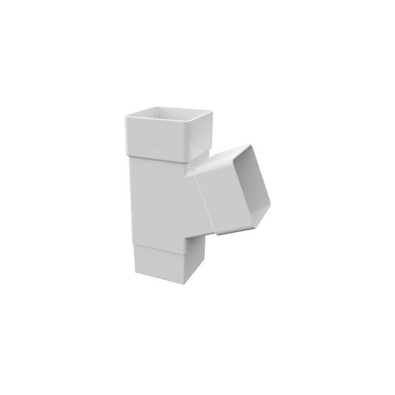 FREEFLOW SQUARE BRANCH 112deg WHITE FRS529