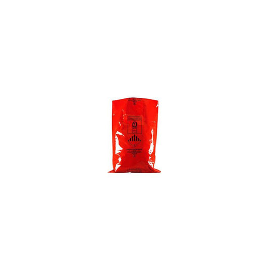 OSCAR PRODUCTS MEDIUM DUTY ASBESTOS PRINTED SACK 900 x 1200mm RED