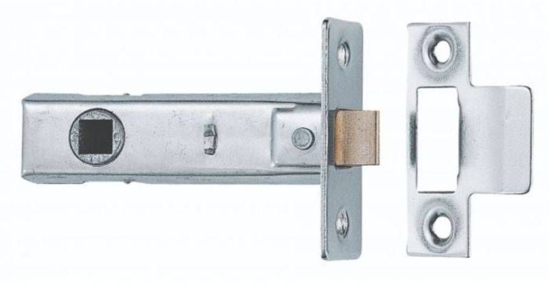 TUBULAR MORTICE LATCH 75mm LOOSE NICKEL TL4
