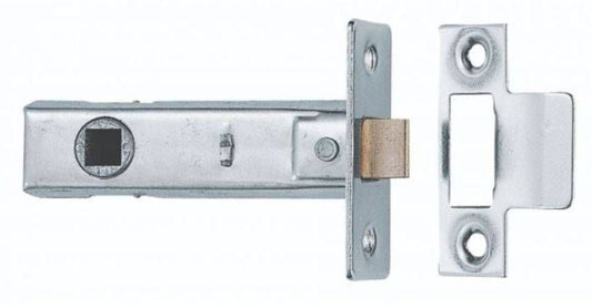 TUBULAR MORTICE LATCH 75mm LOOSE NICKEL TL4