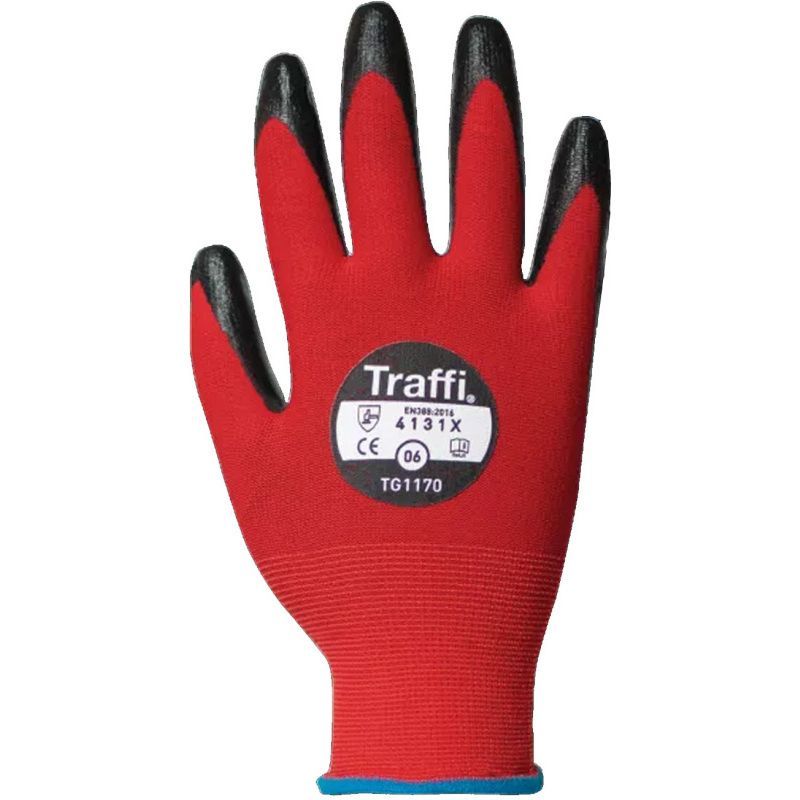 TRAFFIGLOVE TG1170 NITRIC 1 OGL-2063 SIZE 10