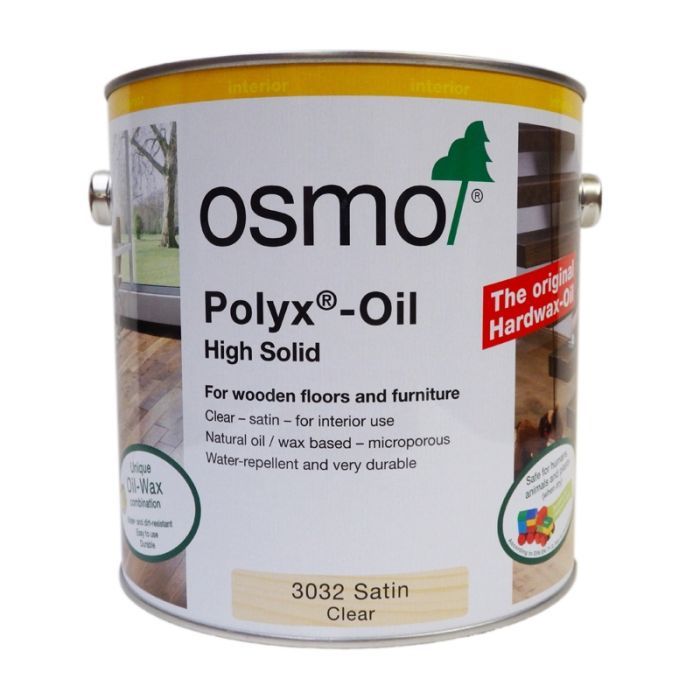 OSMO 3032D POLYX OIL 2.5l CLEAR SATIN