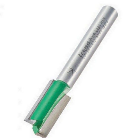 TREND C013X1/4TC TWO FLUTE CUTTER 9.5MM DIAMETER