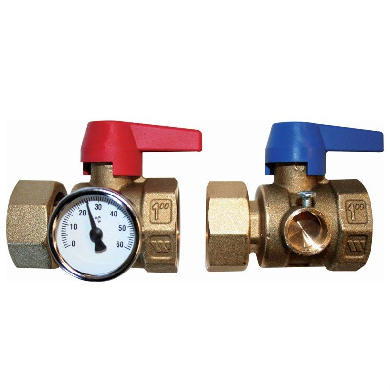 POLYPIPE ISOLATION VALVES 1" (PAIR) PB01732