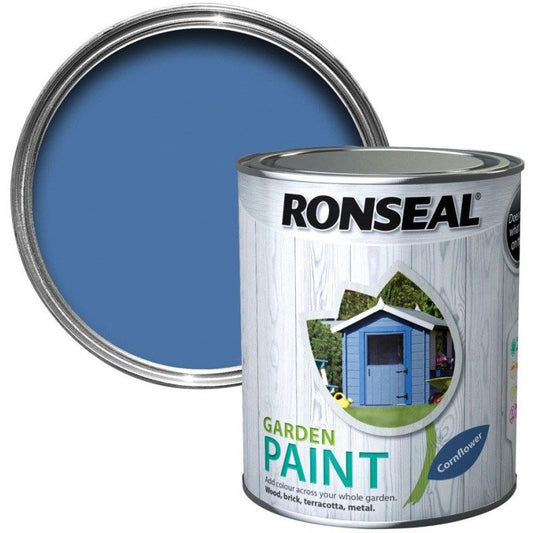 RONSEAL GARDEN PAINT 750ml CORNFLOWER 37399