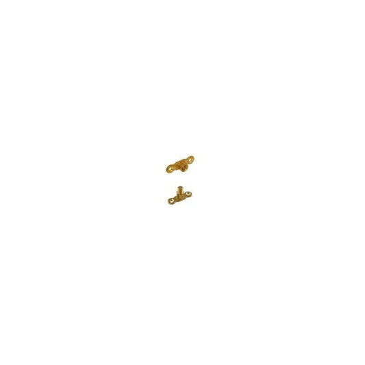 FM MALE BACKPLATE BRASS M310