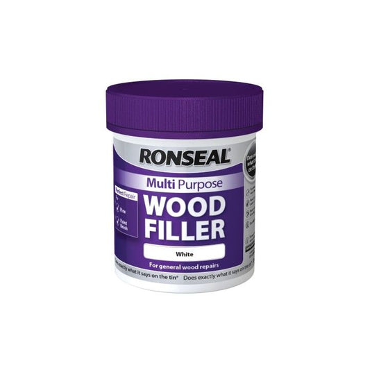 RONSEAL MULTI PURPOSE WOOD FILLER 250g TUB WHITE 34739