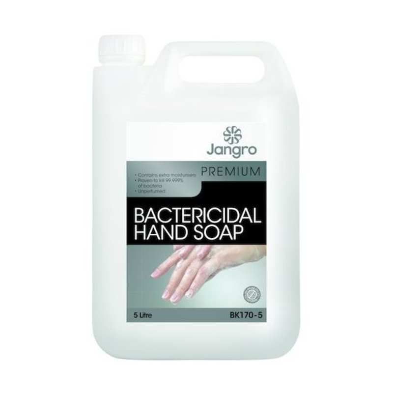 JANGRO PREMIUM BACTERICIDAL HAND SOAP UNPERFUMED 5L BK170-5