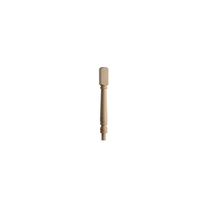 OAK PLAIN NEWEL TURNING 91 x 820mm CMN196O