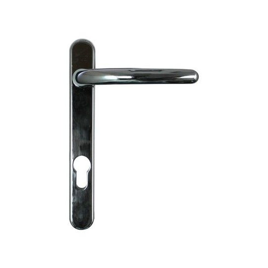 ERA WINDSOR LEVER LEVER INLINE UPVC HANDLE CHROME 1F001