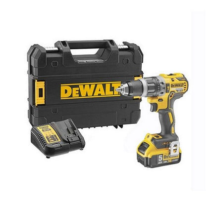 DeWalt 18V Brushless Combi Hammer Drill With 5.0ah Battery | DCD796P1-GB